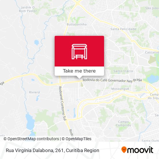 Rua Virgínia Dalabona, 261 map