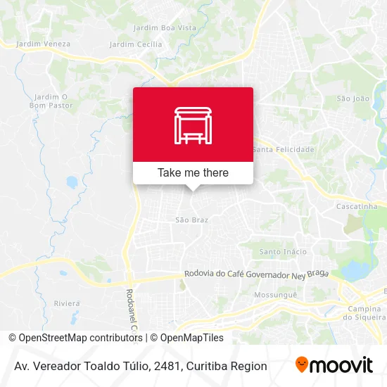 Av. Vereador Toaldo Túlio, 2481 map