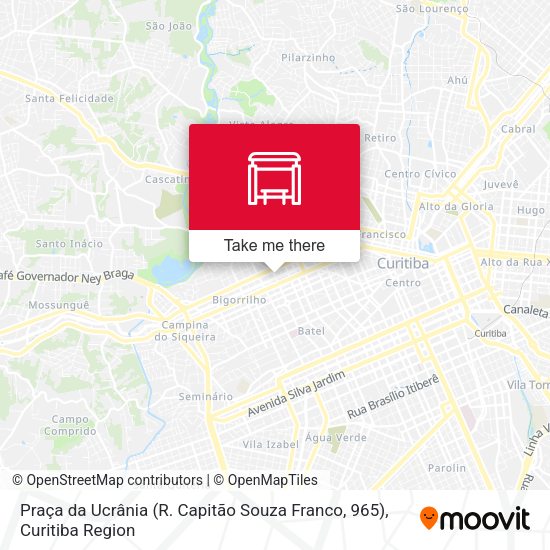 Praça da Ucrânia (R. Capitão Souza Franco, 965) map