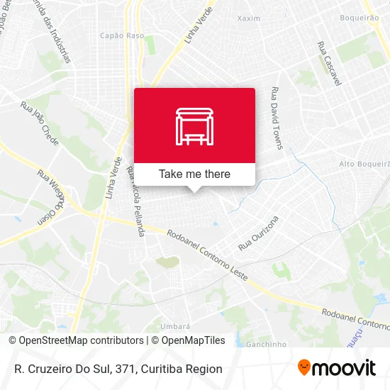 R. Cruzeiro Do Sul, 371 map