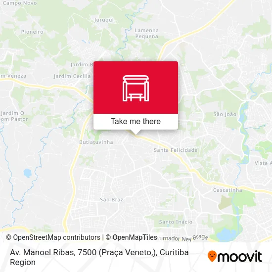 Av. Manoel Ribas, 7500 (Praça Veneto,) map
