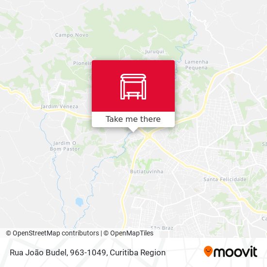 Rua João Budel, 963-1049 map