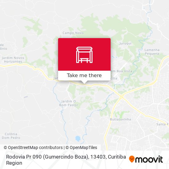 Rodovia Pr 090 (Gumercindo Boza), 13403 map