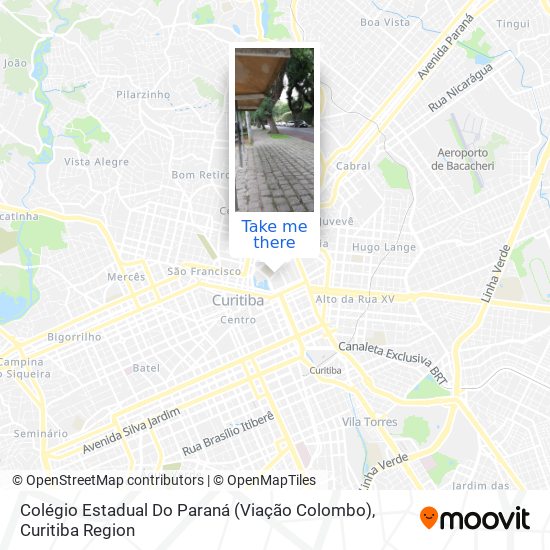 Colégio Estadual Do Paraná (Viação Colombo) map