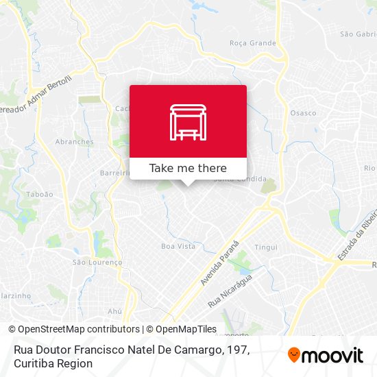 Mapa Rua Doutor Francisco Natel De Camargo, 197