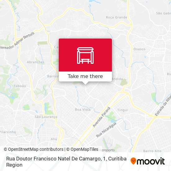 Rua Doutor Francisco Natel De Camargo, 1 map