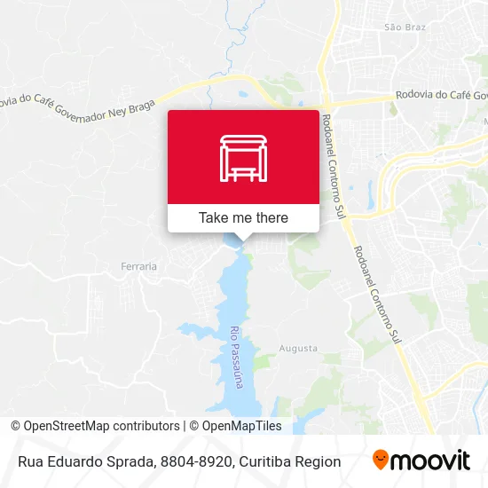 Rua Eduardo Sprada, 8804-8920 map