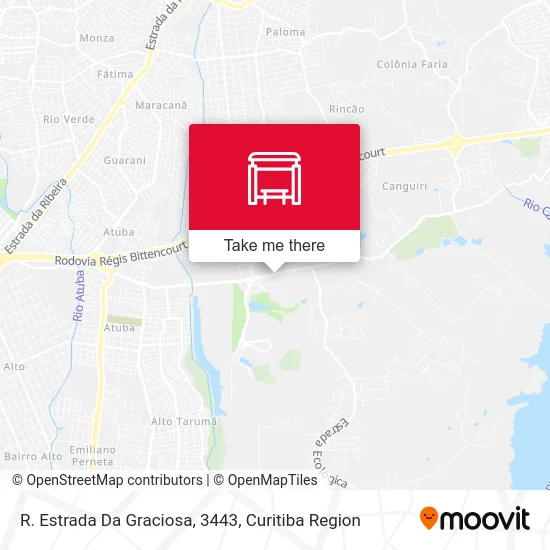 R. Estrada Da Graciosa, 3443 map