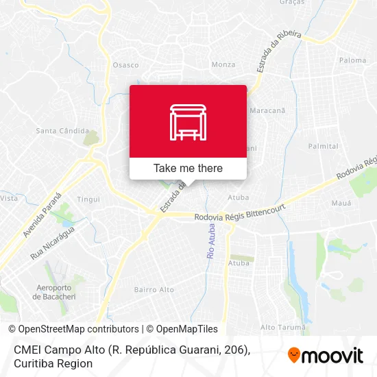 CMEI Campo Alto (R. República Guarani, 206) map