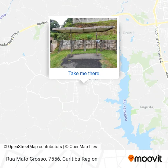 Rua Mato Grosso, 7556 map