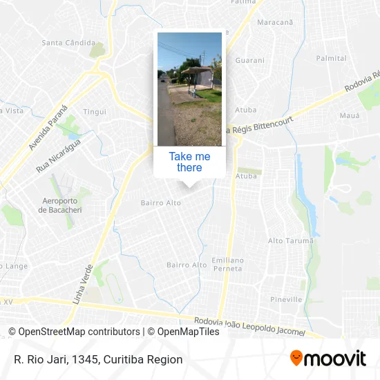 R. Rio Jari, 1345 map