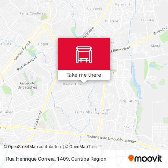 Rua Henrique Correia, 1409 map