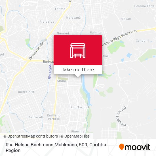 Mapa Rua Helena Bachmann Muhlmann, 509