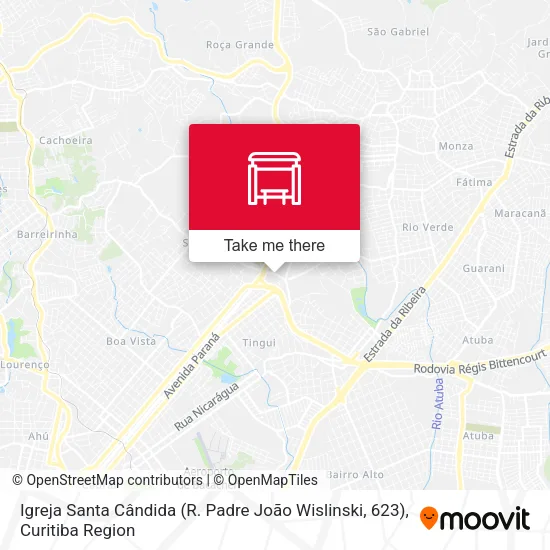 Igreja Santa Cândida (R. Padre João Wislinski, 623) map