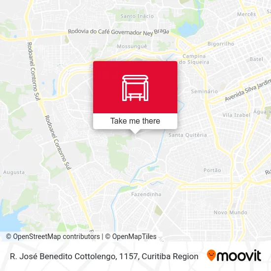 R. José Benedito Cottolengo, 1157 map