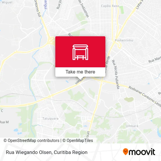 Rua Wiegando Olsen map