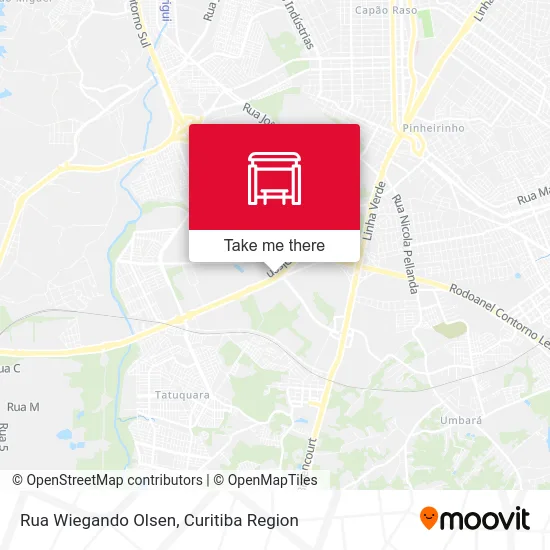 Rua Wiegando Olsen map