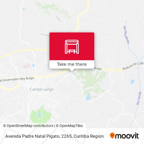 Mapa Avenida Padre Natal Pigato, 2265