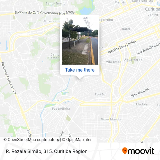 R. Rezala Simão, 315 map