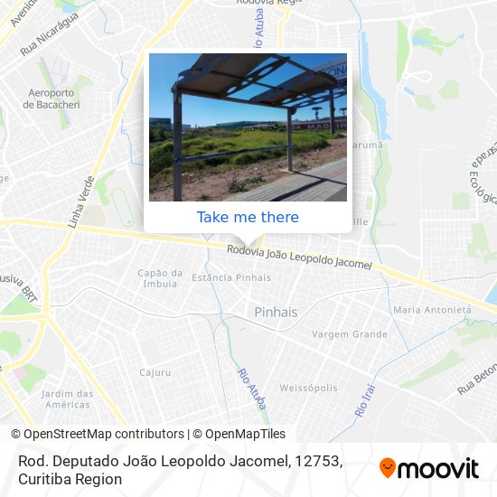 Rod. Deputado João Leopoldo Jacomel, 12753 map