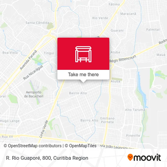 R. Rio Guaporé, 800 map