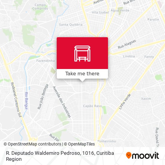 R. Deputado Waldemiro Pedroso, 1016 map