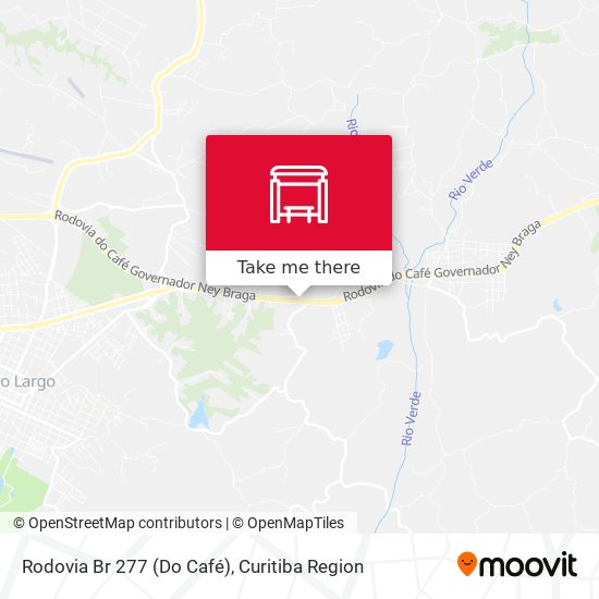 Rodovia Br 277 (Do Café) map