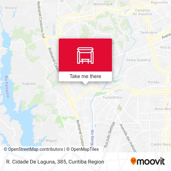 R. Cidade De Laguna, 385 map