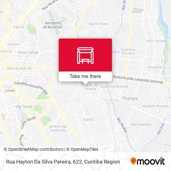 Rua Hayton Da Silva Pereira, 622 map