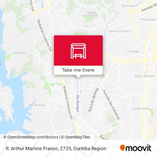 R. Arthur Martins Franco, 2735 map
