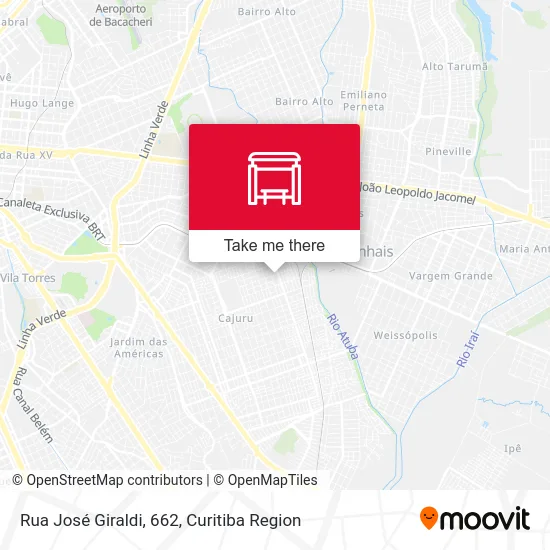Rua José Giraldi, 662 map