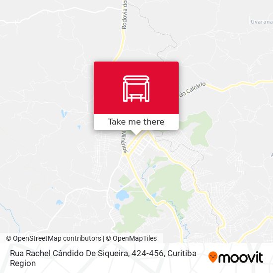 Mapa Rua Rachel Cândido De Siqueira, 424-456