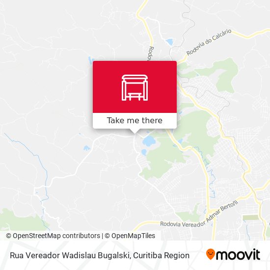 Rua Vereador Wadislau Bugalski map