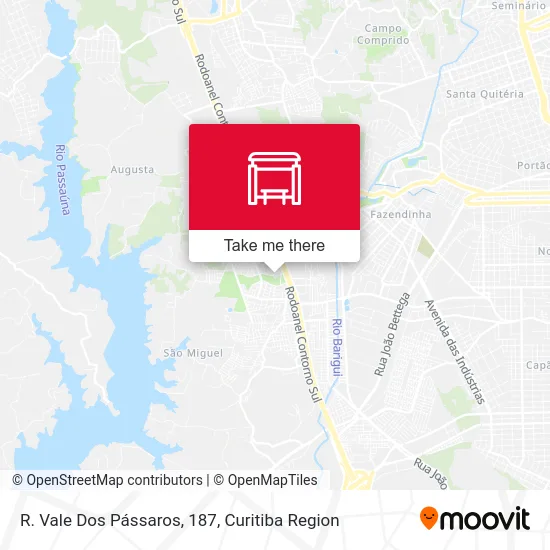 R. Vale Dos Pássaros, 187 map