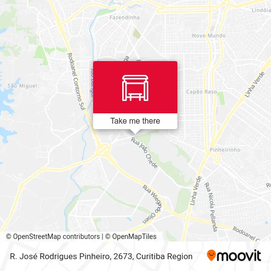 R. José Rodrigues Pinheiro, 2673 map