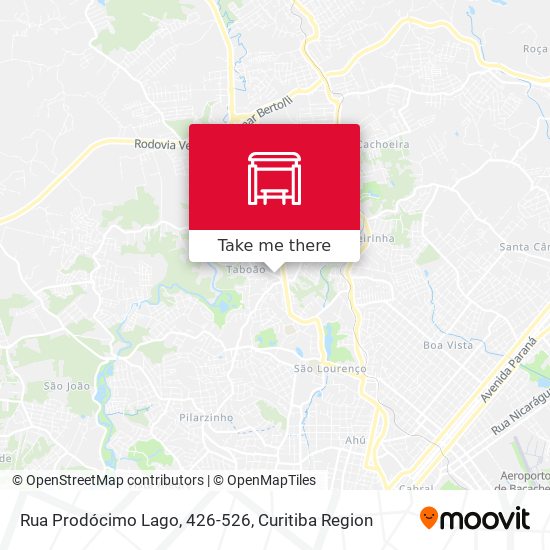 Rua Prodócimo Lago, 426-526 map