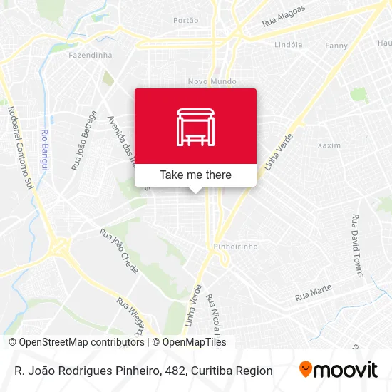 R. João Rodrigues Pinheiro, 482 map