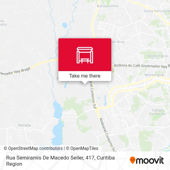 Rua Semíramis De Macedo Seiler, 417 map