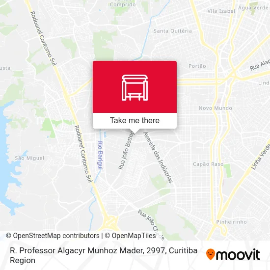 R. Professor Algacyr Munhoz Mader, 2997 map