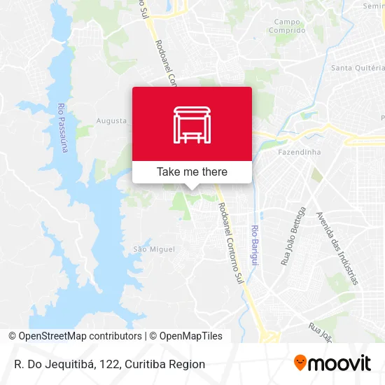R. Do Jequitibá, 122 map