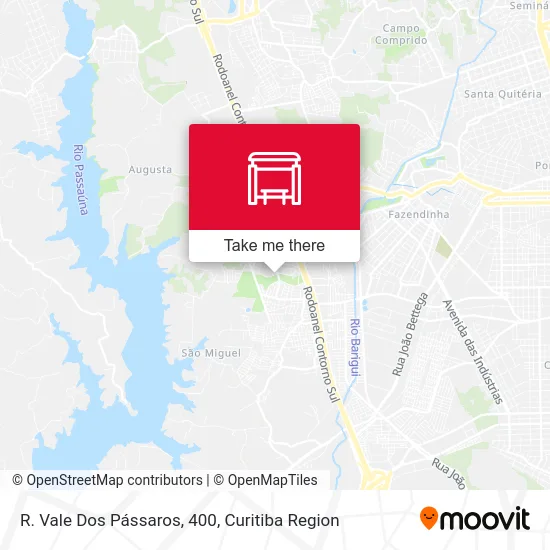 R. Vale Dos Pássaros, 400 map