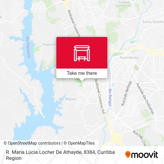 R. Maria Lúcia Locher De Athayde, 8384 map
