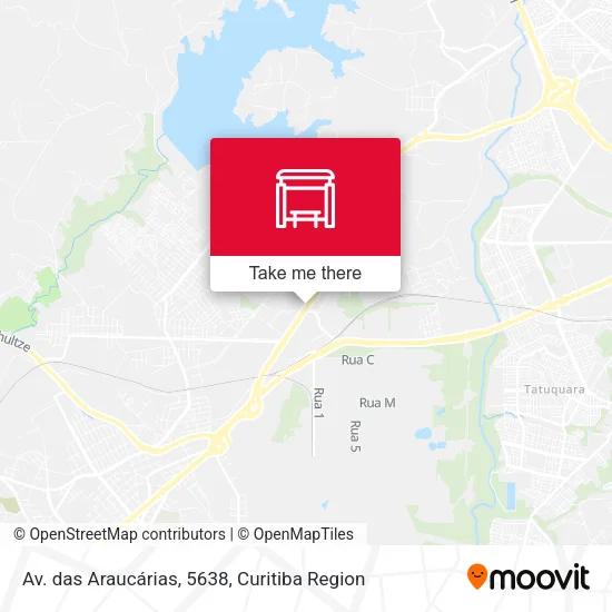Av. das Araucárias, 5638 map