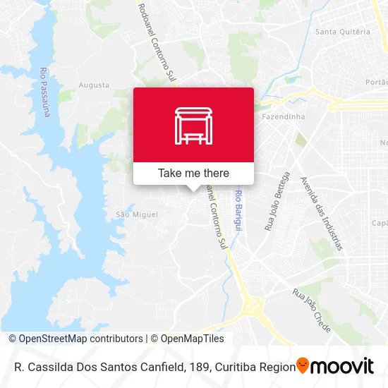 R. Cassilda Dos Santos Canfield, 189 map