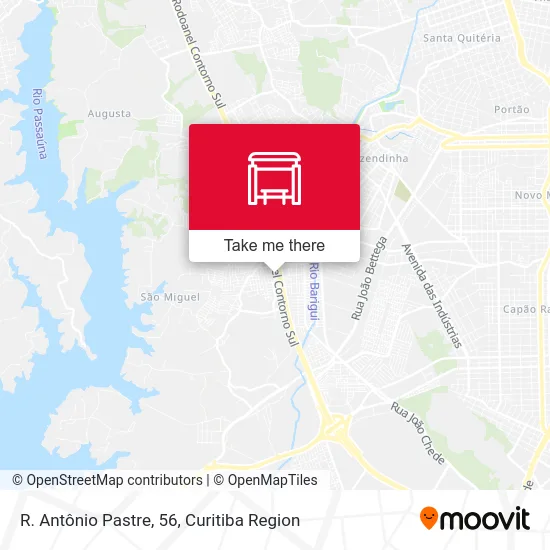 R. Antônio Pastre, 56 map
