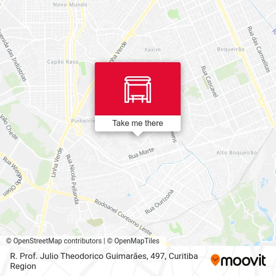 R. Prof. Julio Theodorico Guimarães, 497 map