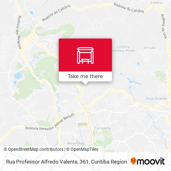 Rua Professor Alfredo Valente, 361 map