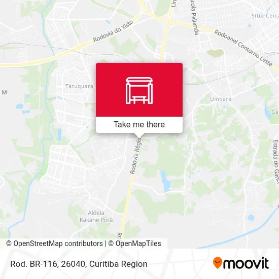 Rod. BR-116, 26040 map