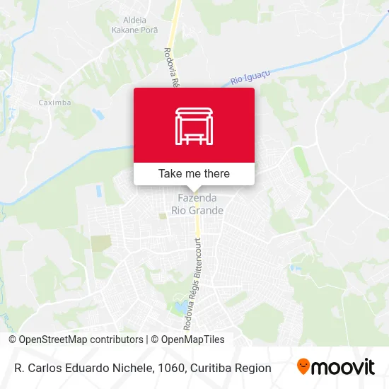 R. Carlos Eduardo Nichele, 1060 map