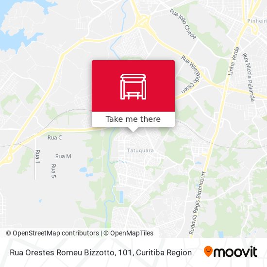 Rua Orestes Romeu Bizzotto, 101 map